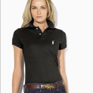 Ralph Lauren Sport Black polo shirt